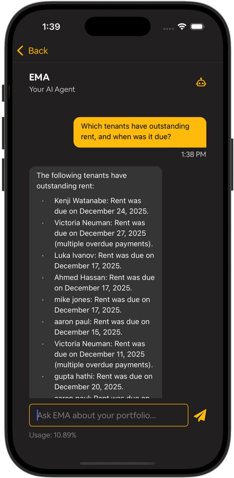 Estate Manager AI Assistant (EMA) - Smart Property Insights