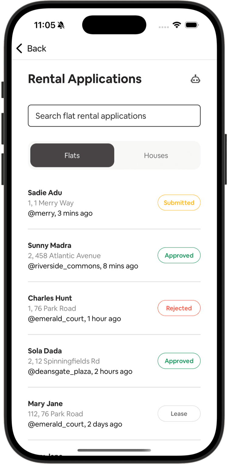 Estate Manager - Rental Applications Management
